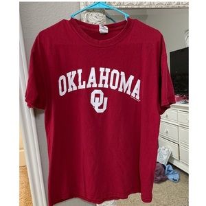 university of Oklahoma college t-shirt